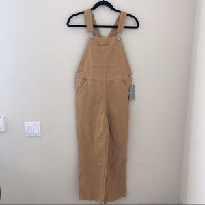 NWT Everlane Canvas Overalls Size 00